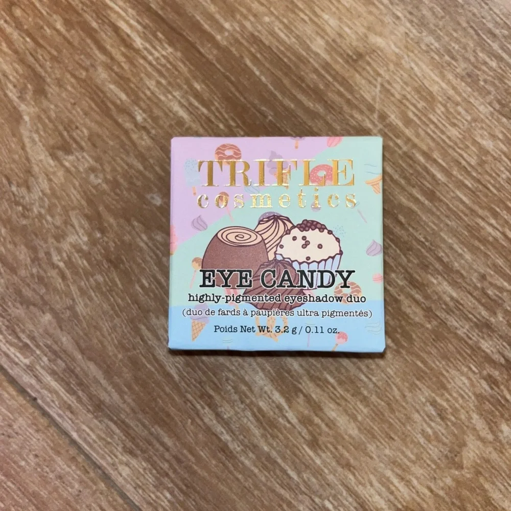 NWT trifle cosmetics eye candy highly pigmented eye shadow duo